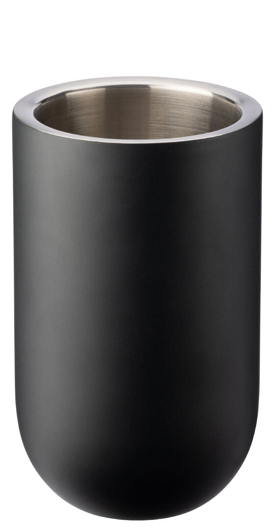 Matt Black Wine Cooler 4.75x8" (12x20cm)