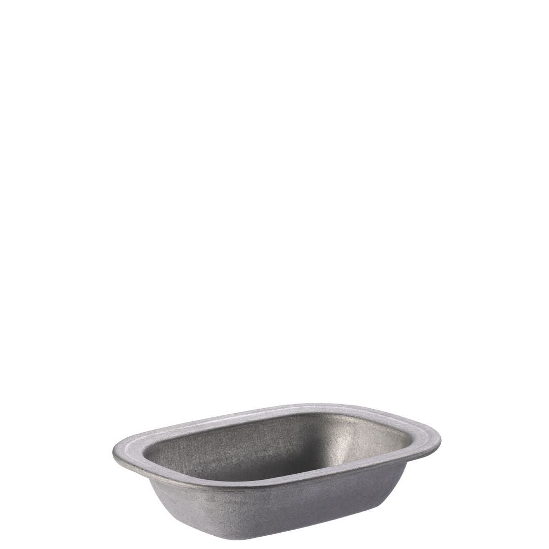 Vintage Steel Pie Dish 18 x 13.5cm