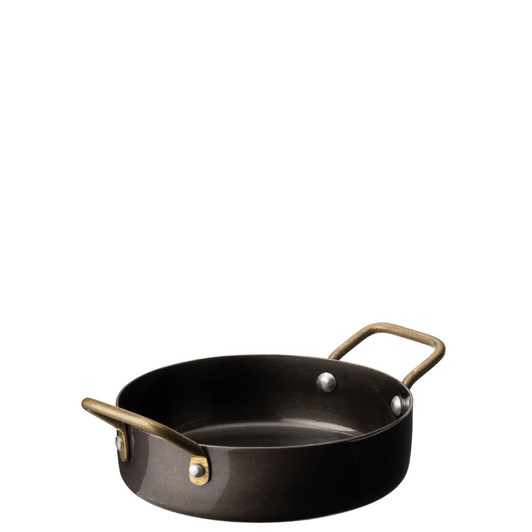 Black Steel Mini Casserole Dish 5" (12.25cm)