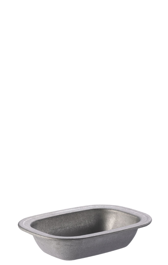 Vintage Steel Pie Dish 16 x 12cm