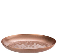 Vintage Copper Seafood Tower Serving Bowl (35cm)