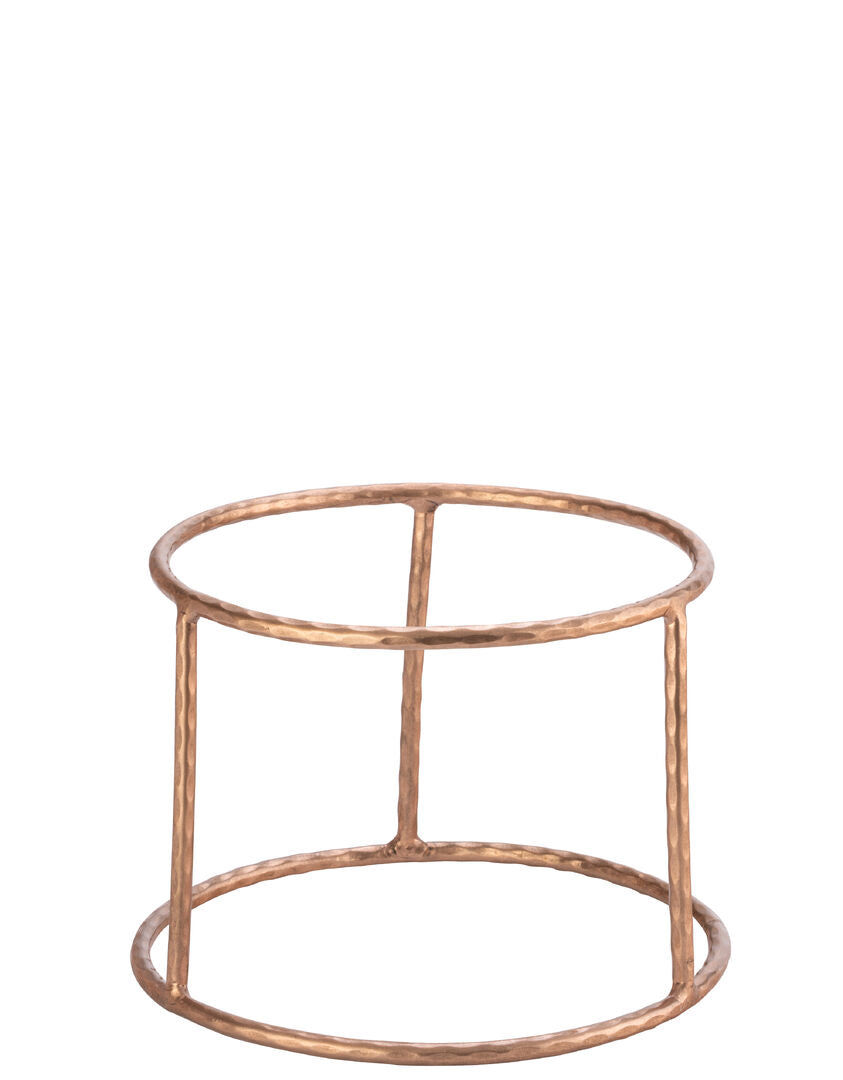 Vintage Copper Seafood Tower Small Stand 18 x 12.5