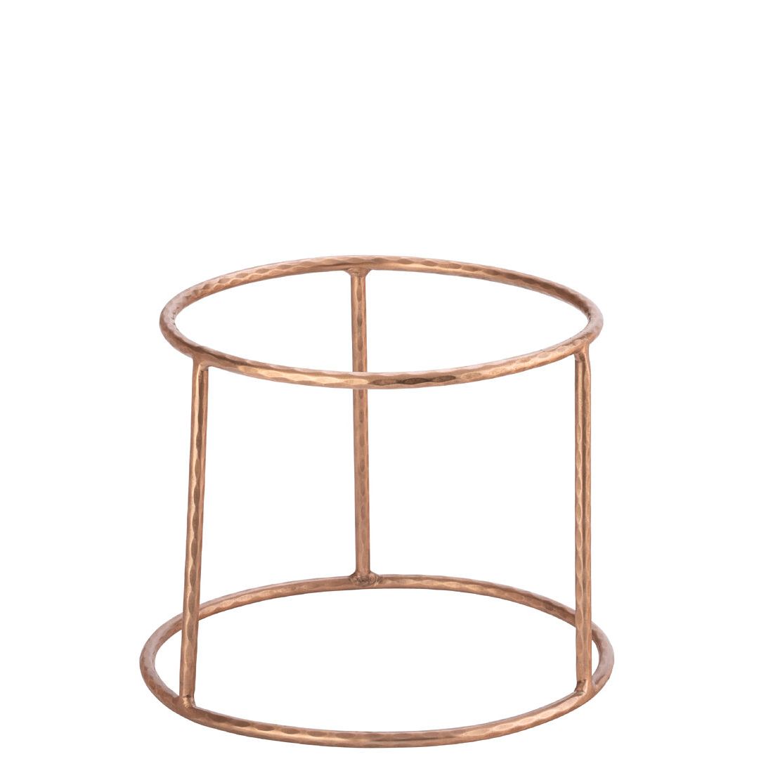 Vintage Copper Seafood Tower Large Stand 19.5x15.5