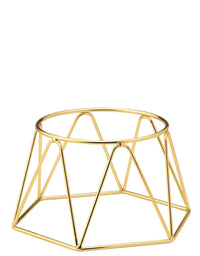 Gold Plate Riser - 16.5cm x 13cm