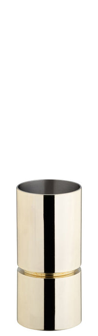 Gold Straight Sided Jigger 25/50ml
