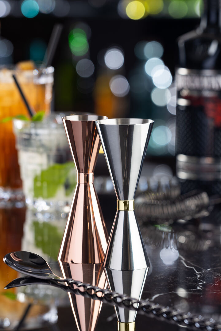 Copper Japanese Style Jigger 25/50ml