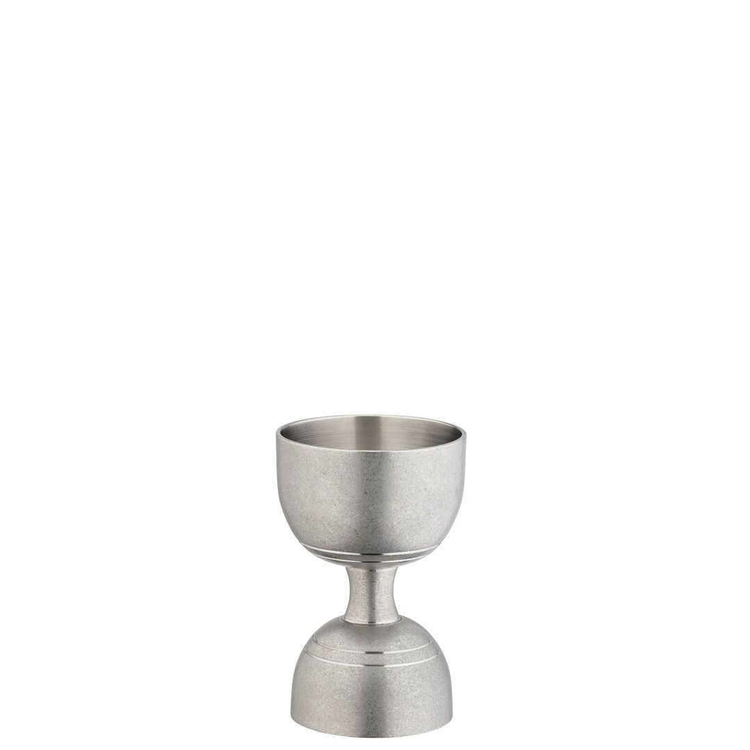 Distressed Steel Bulb Jigger 25ml/50ml