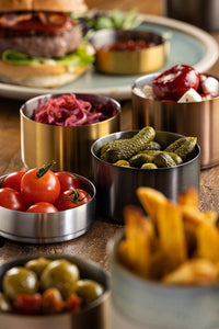 Stainless Steel Dip Pot 3" (7.5cm) 4oz (10cl)