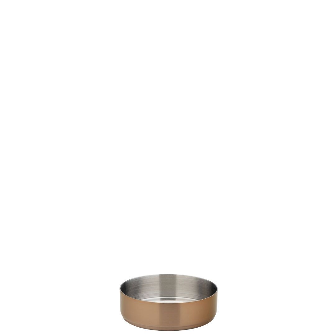 Brushed Copper Dip Pot 3" (7.5cm) 4oz (10cl)