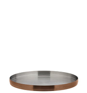Brushed Copper Round Plate 9" (23cm)