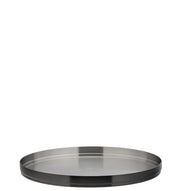 Brushed Black Round Plate 9" (23cm)