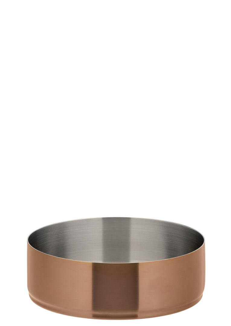 Brushed Copper Round Bowl 5.5" (14cm)