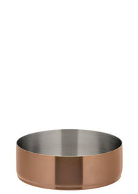Brushed Copper Round Bowl 5.5" (14cm)