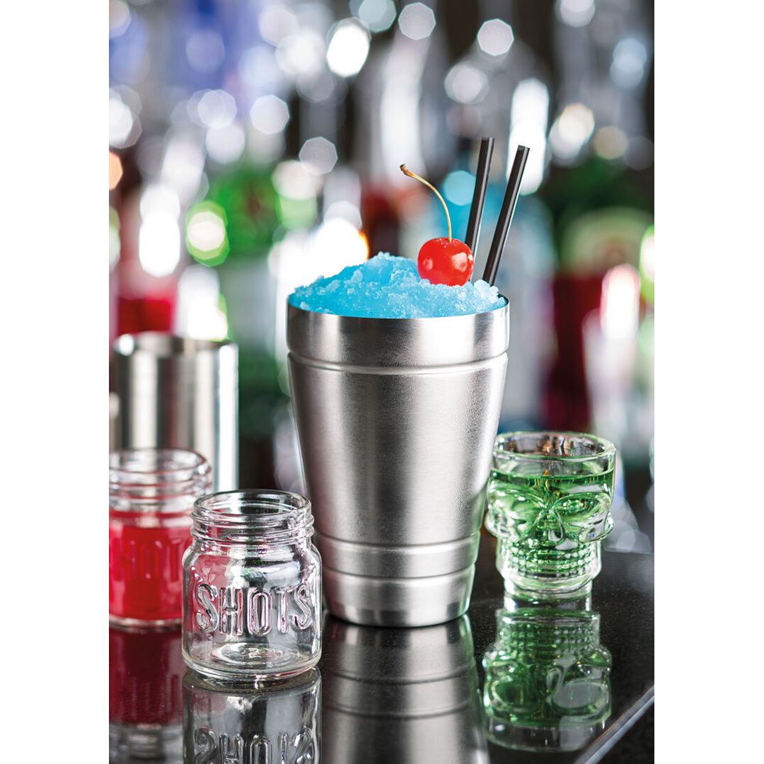 Brushed Steel Tumbler 17.25oz (49cl)