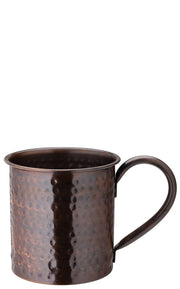 Aged Copper Hammered Mug 19oz (54cl)