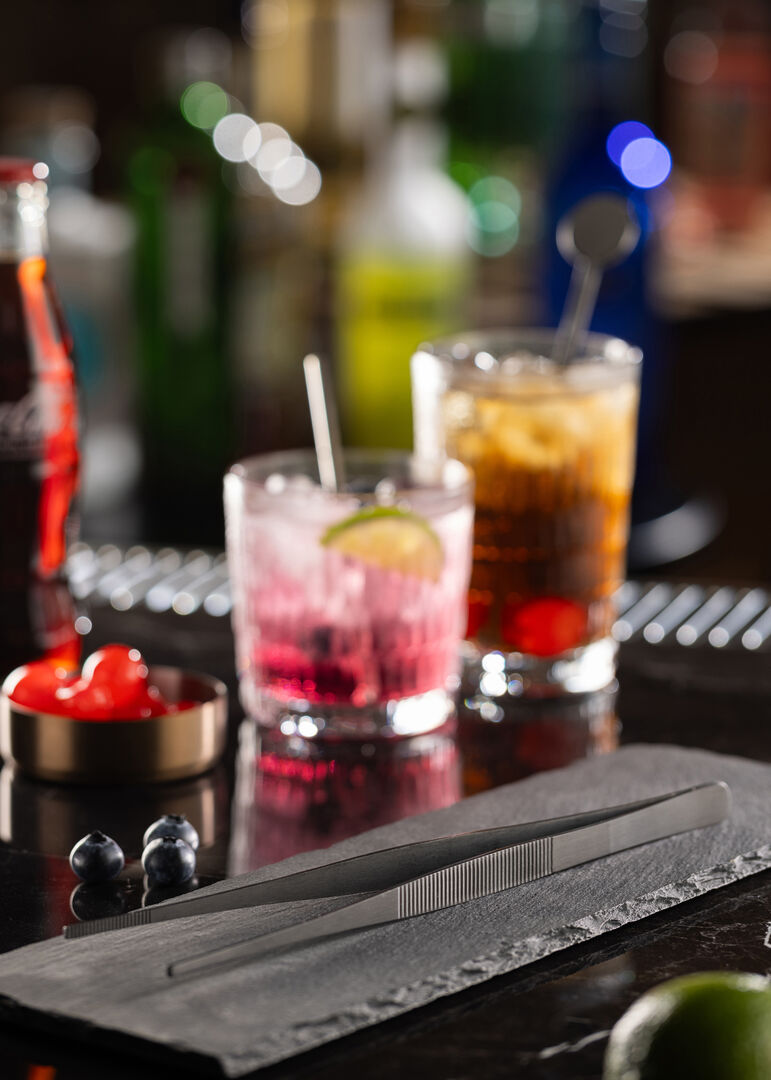 Stainless Steel Cocktail Tweezers 12" (30cm)