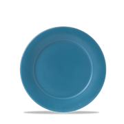 Art De Cuisine Future Care Blue Glaze Mid Rim Plate 8"