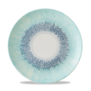 Studio Prints Fusion Blue Coupe Plate 26cm - Contemporary Dining Excellence