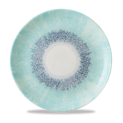 Studio Prints Fusion Blue Coupe Plate 28.8cm - Textured Elegance for Dining