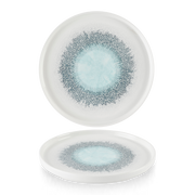 Studio Prints Fusion Aquamarine Chef's Walled Plate 26cm