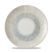 Studio Prints Fusion Grey Coupe Plate 26cm - Contemporary Dining Essential