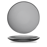 Bamboo Organic Glass Round Plate 29.5cm