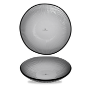 Bamboo Organic Glass Bowl 8 1/4"