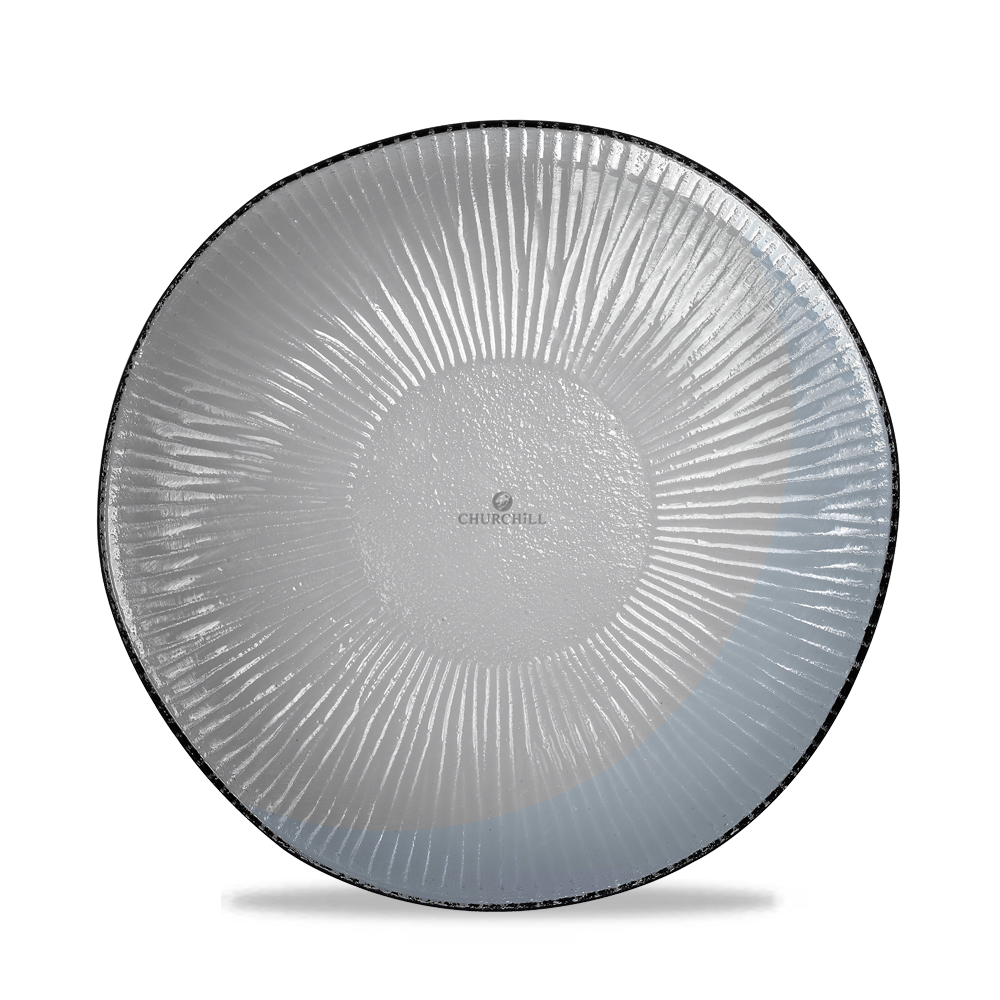 Bamboo Organic Glass Plate 8 7/8"