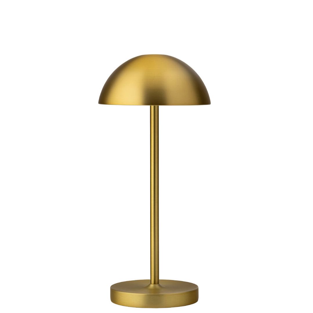 Tonga LED Cordless Lamp 26cm - Brushed Gold