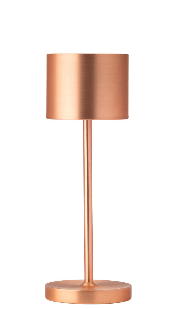 Tahiti LED Cordless Lamp 26cm - Brushed Copper