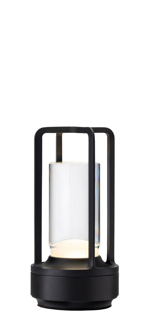 Cuba LED Cordless Lamp 17.5cm - Black