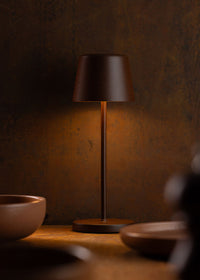 Bermuda LED Cordless Lamp 32cm - Corten