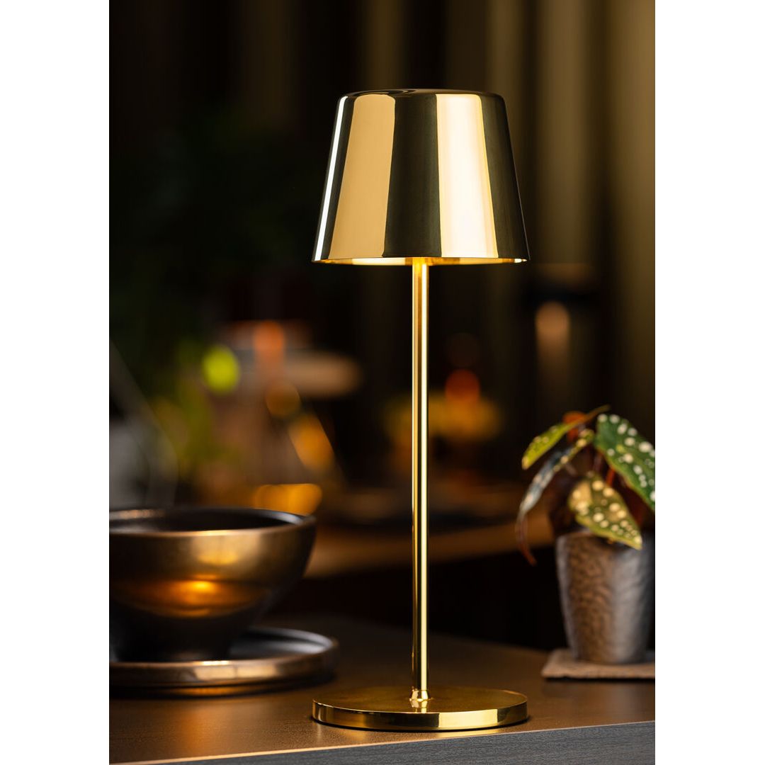 Bermuda LED Cordless Lamp 32cm - Gold
