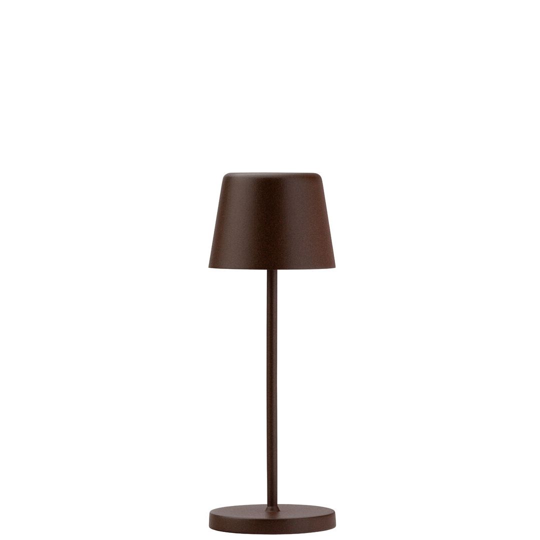 Bermuda Micro LED Cordless Lamp 21cm - Corten