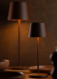 Bermuda Micro LED Cordless Lamp 21cm - Corten