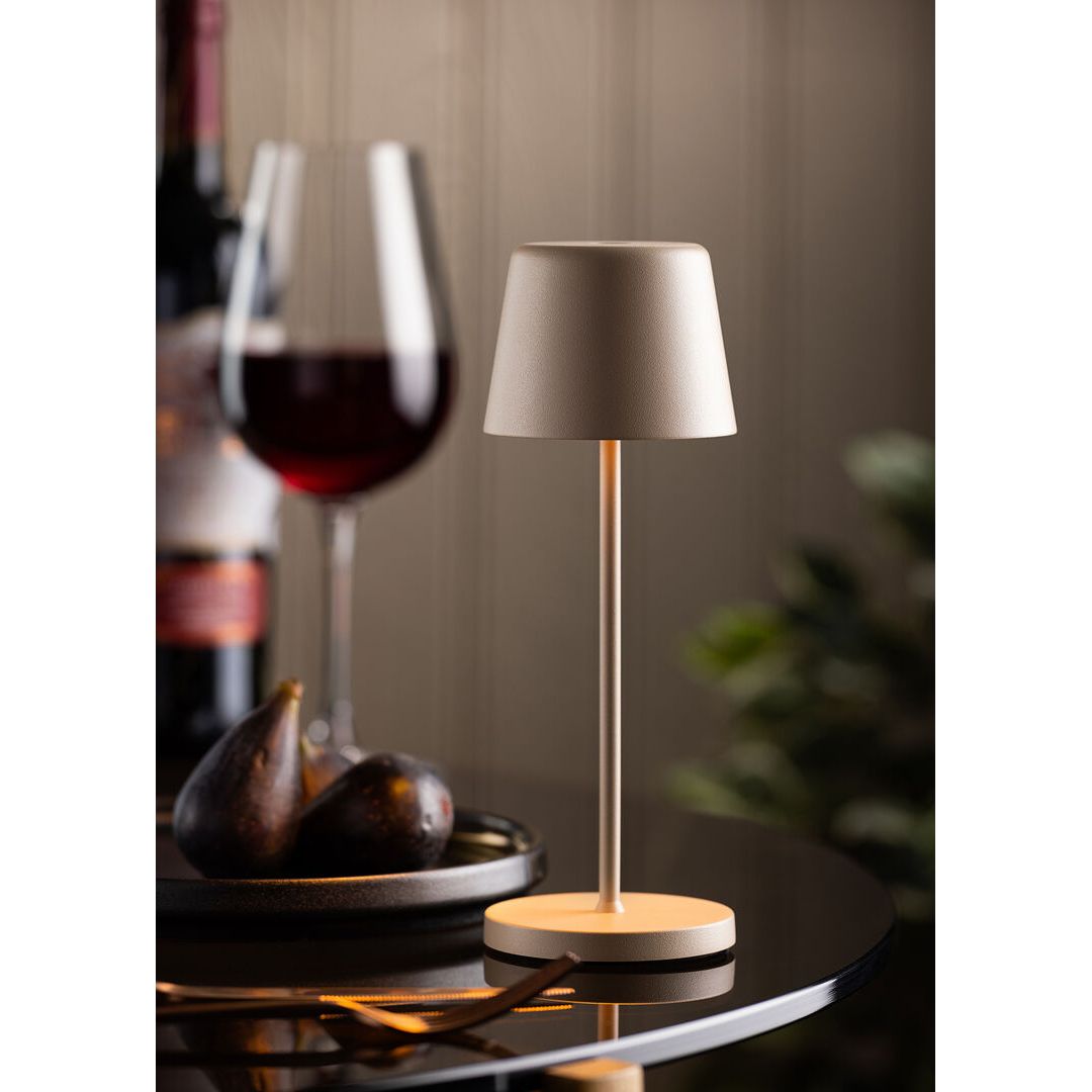 Bermuda Micro LED Cordless Lamp 21cm - Sand - RE