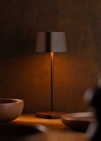 Montego LED Cordless Lamp 30cm - Corten