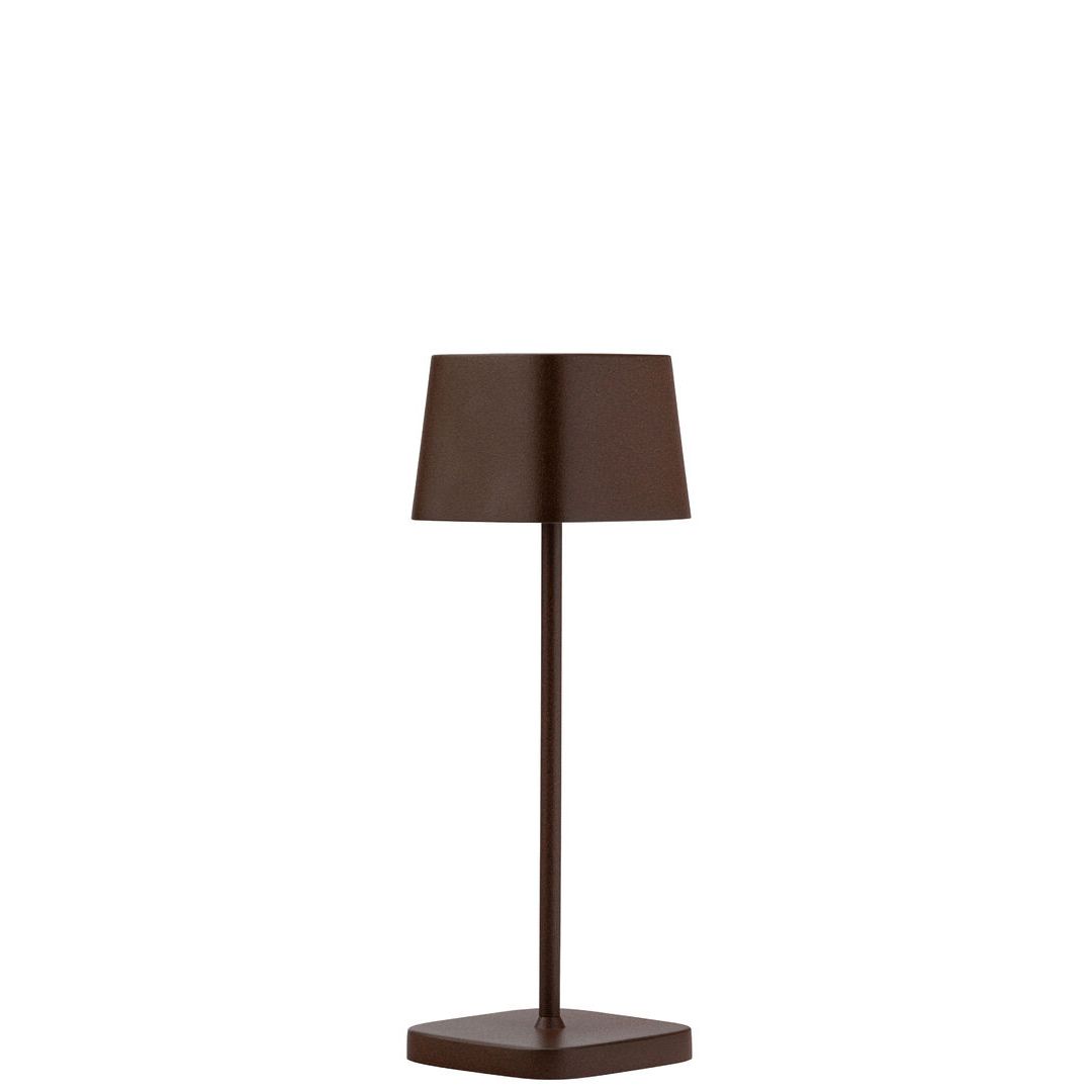 Montego Micro LED Cordless Lamp 20cm - Corten