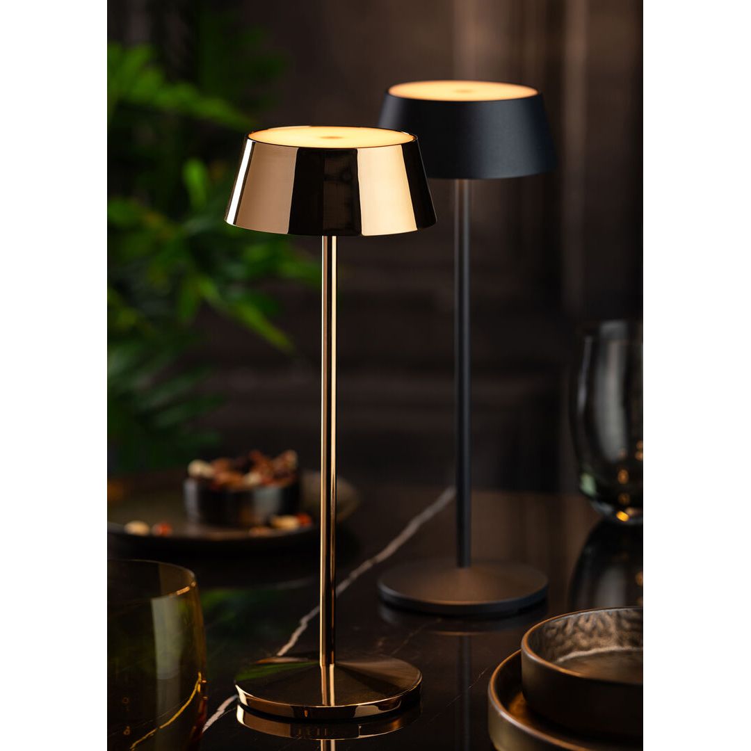 Martinique LED Cordless Lamp 30cm - Copper