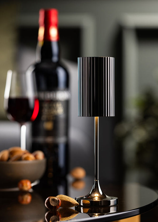Cayman Micro LED Cordless Lamp 20cm -Gunmetal - RE