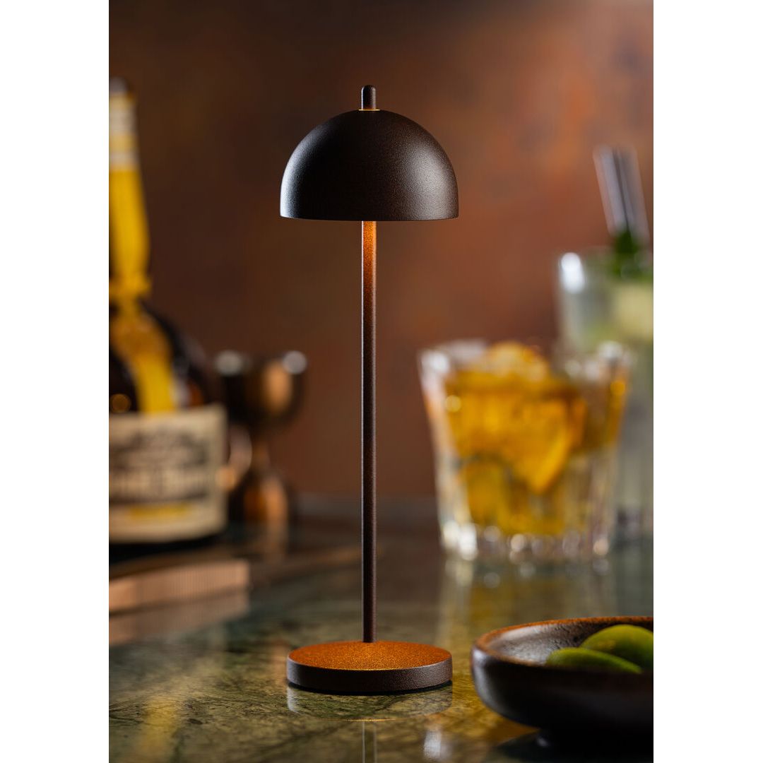 Antigua Nano LED Cordless Lamp 21cm - Corten - RE