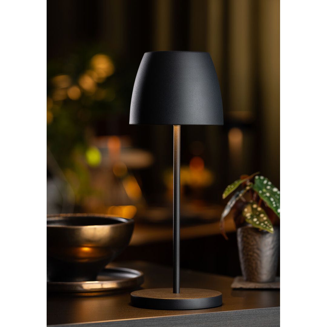 Montserrat LED Cordless Lamp 30cm - Black