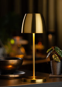 Montserrat LED Cordless Lamp 30cm - Gold - RE
