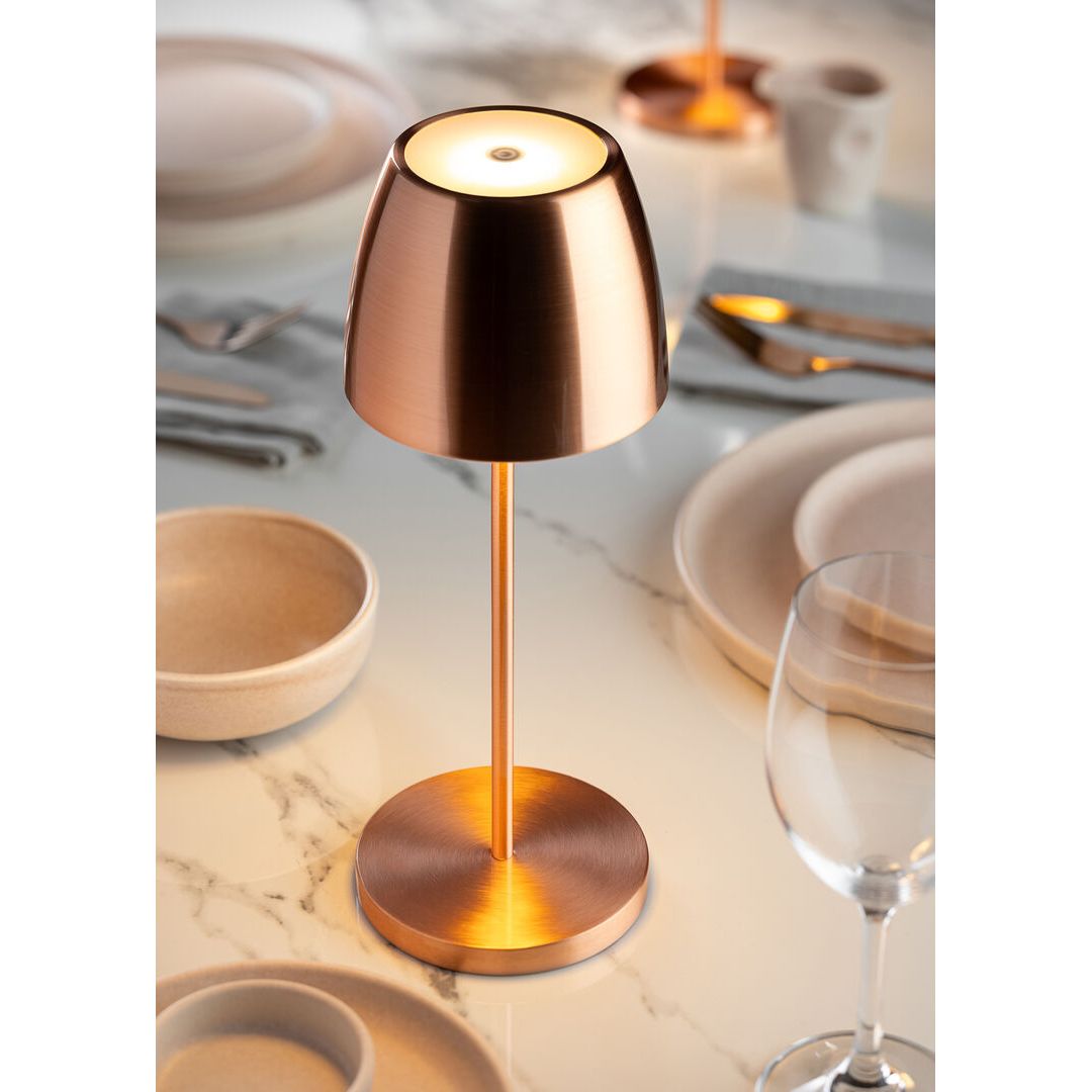 Montserrat LED Cordless Lamp 30cm - Copper - RE