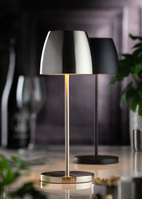 Montserrat LED Cordless Lamp 30cm-BrushedSilver-RE