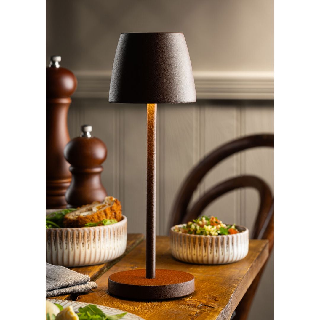 Mini Montserrat LED Cordless Lamp 26cm- Cocoa - RE