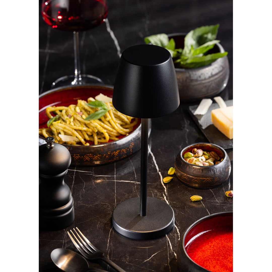 Mini Montserrat LED Cordless Lamp 26cm- Black - RE