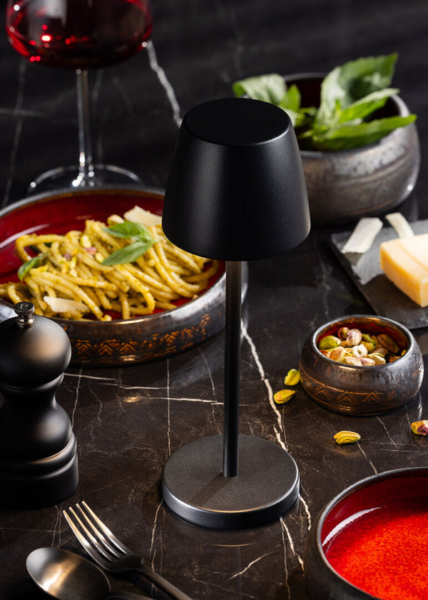 Mini Montserrat LED Cordless Lamp 26cm- Black - RE