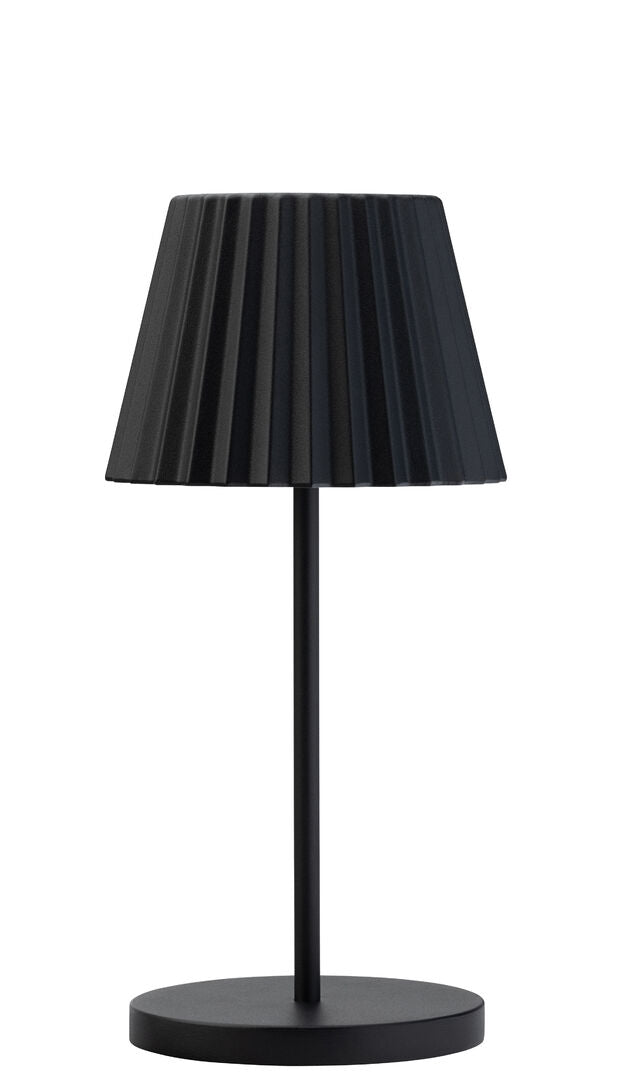 Dominica LED Cordless Lamp 26cm - Black