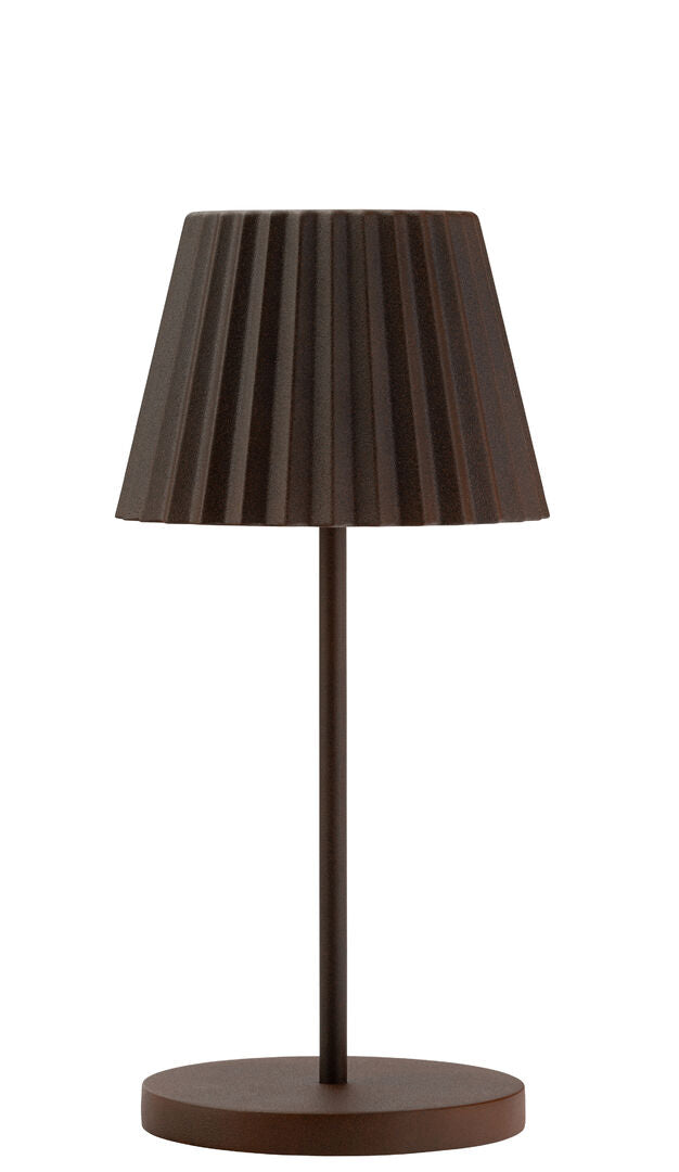 Dominica LED Cordless Lamp 26cm - Cocoa